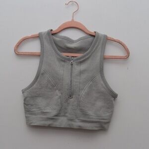 OFFLINE Seamless Zip Front Sports Bra